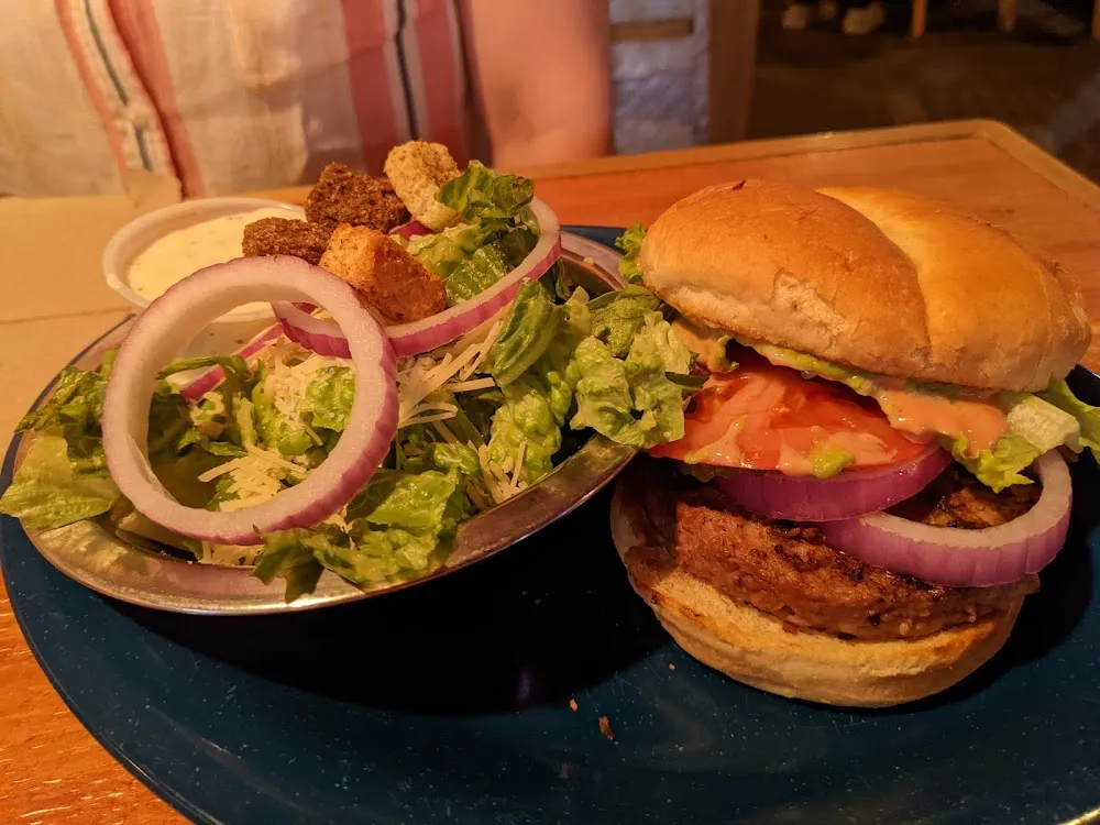 De-Calfinated Burger