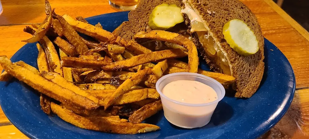 Reuben Sandwich with House Made Fries